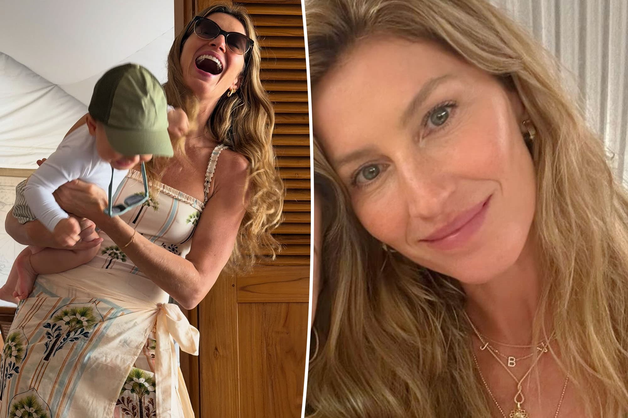 Gisele Bündchen's Necklace Hints at Baby Name