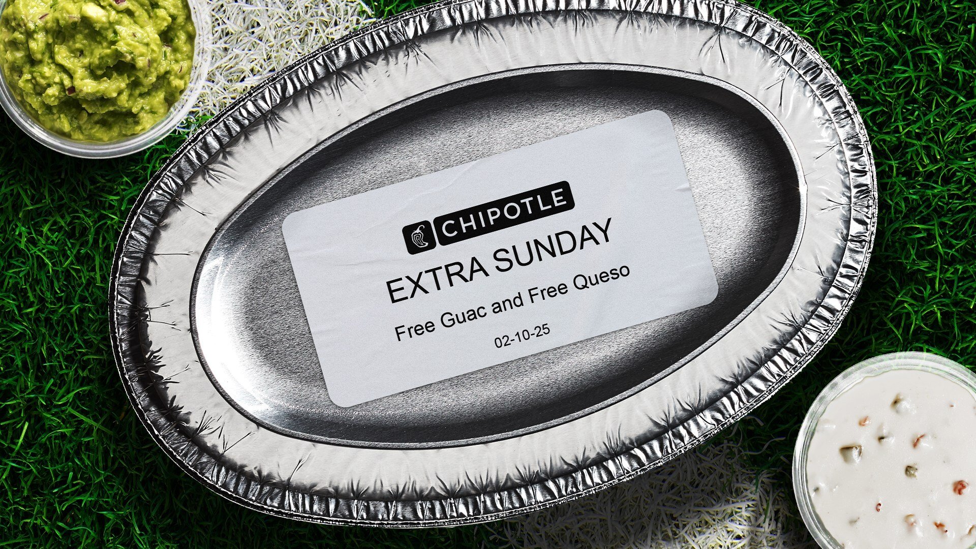 Chipotle announces free Guac, Queso and 50k free meals on the day after Super Bowl