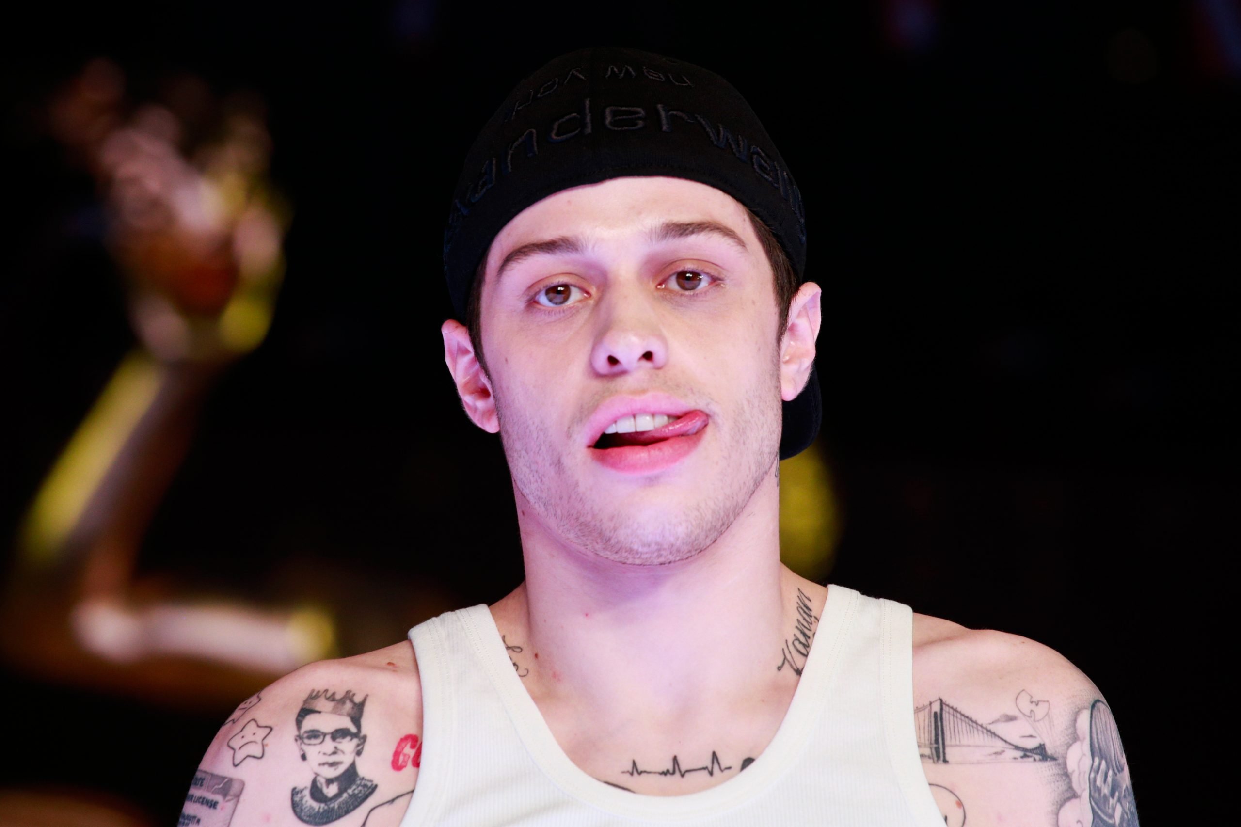 Pete Davidson dropped to  billion when tattoo removal and now has no 50% body ink