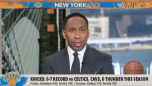 Stephen A Smith says New York Knicks are not worth the championship (video)