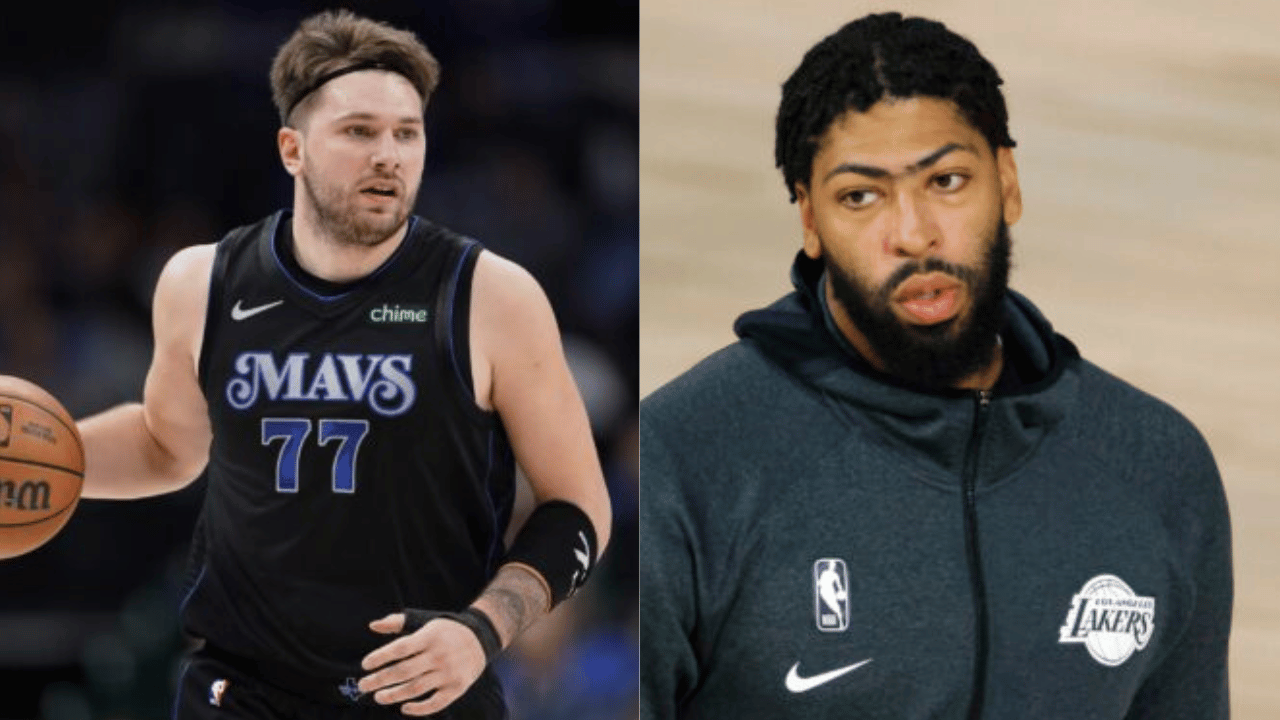 Anthony Davis and Luka Doncic