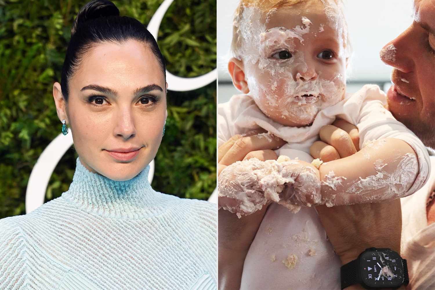 Gal Gadot's daughter Ori got cake on her face on her first birthday