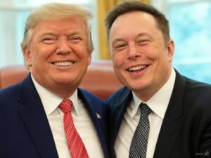 Trump claims boycott of Tesla illegally, defending Elon Musk from “radical left”