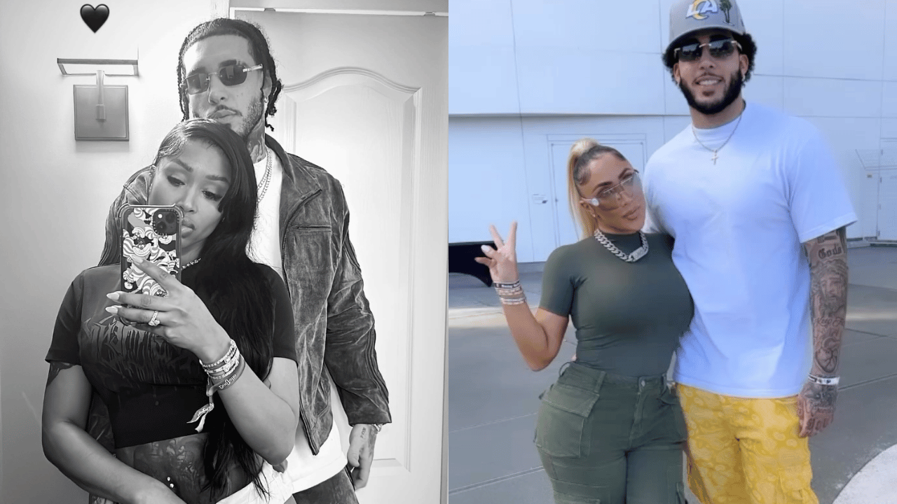 Liangelo Ball and Rashida Nicole openly after Nikki Mudarris accused him of giving up his family (video)