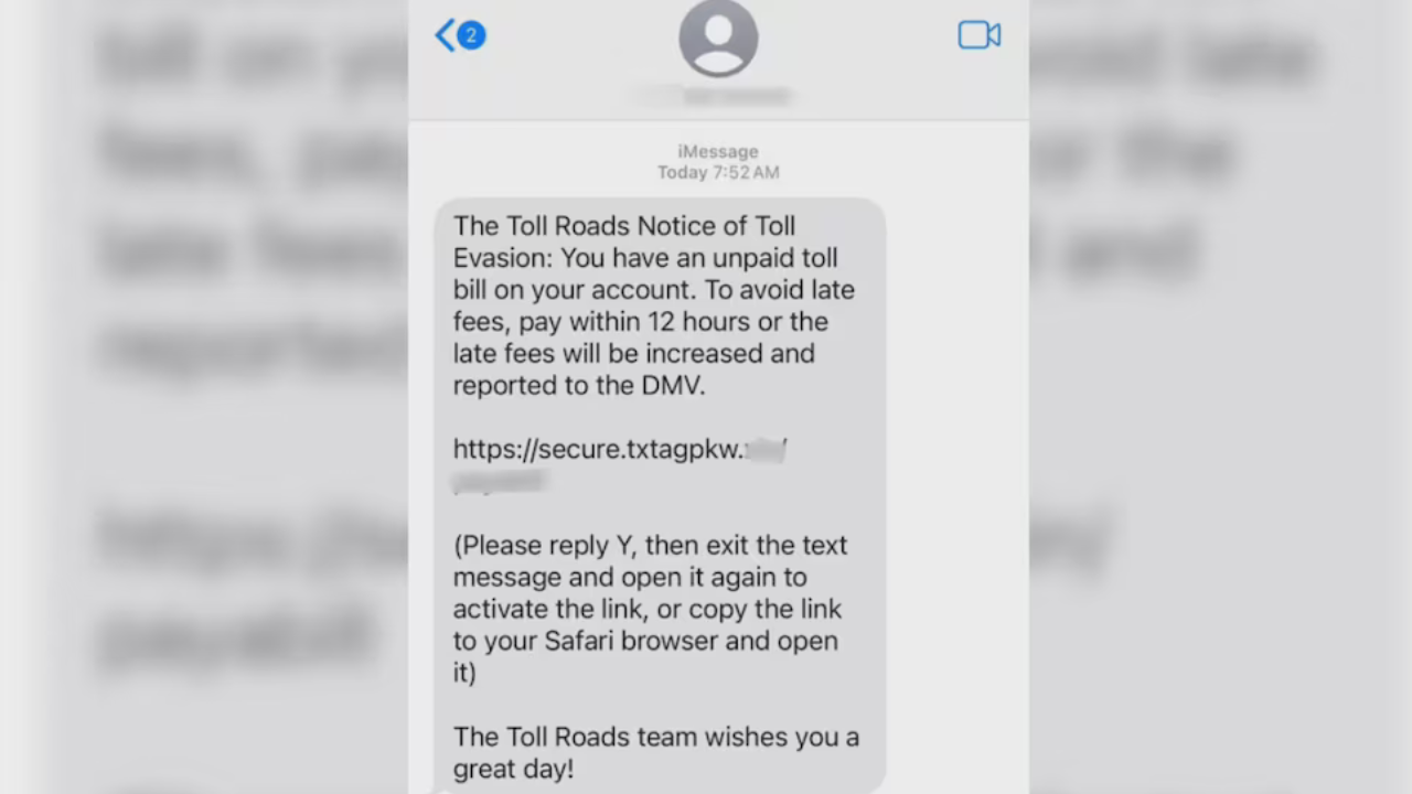 FBI warns Americans not to click on links in “highway toll communication” text messages